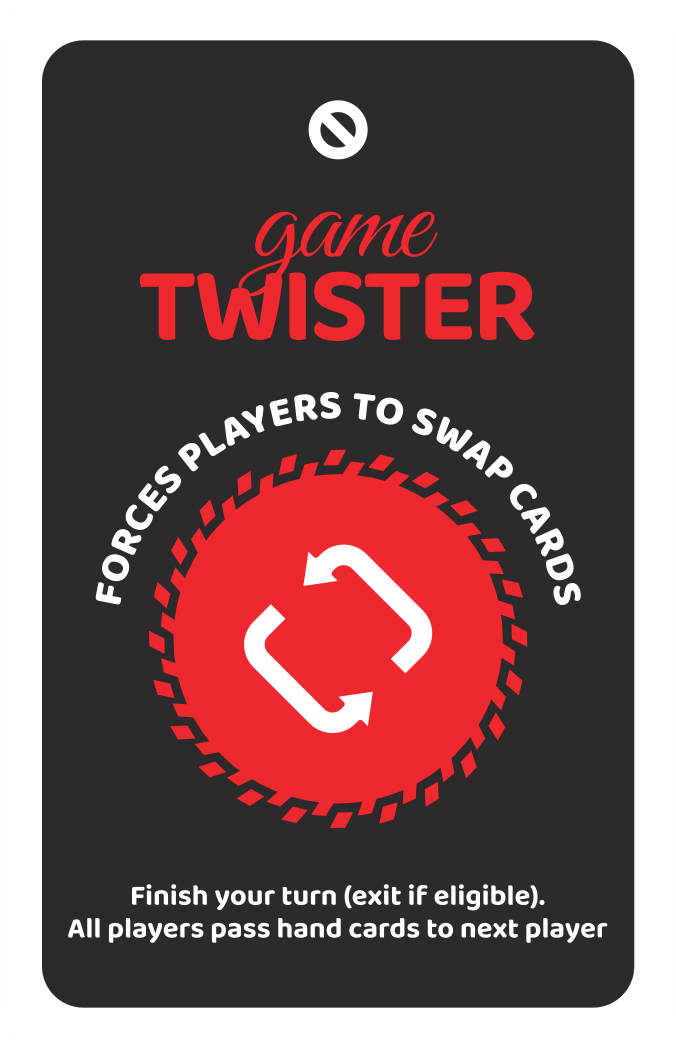 Game Twister card